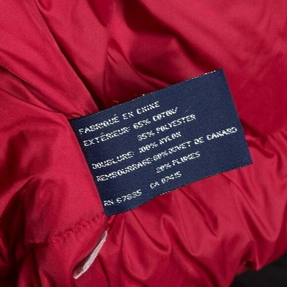 Rare Vintage NAUTICA CHALLENGE J Class Spell Out Sailing Jacket Hide Hood 90s XL - Picture 7 of 8